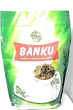 BANKU-MAIZE AND CASSAVA FLOUR MIXTURE