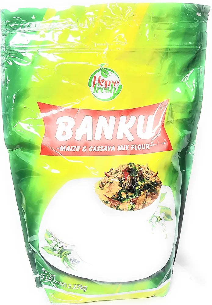 BANKU-MAIZE AND CASSAVA FLOUR MIXTURE